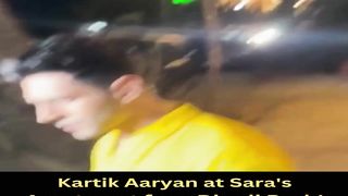 Kartik Aaryan at Sara's Apartment for a Diwali Bash! #kartikaaryan #shorts #viral #youtubeshorts #trending #shortvideo #ytshorts