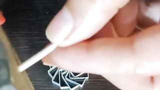 Satpler pin car, stapler pin craft viral video