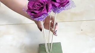 Daily Craft #Part13 Create flower arrangements easily