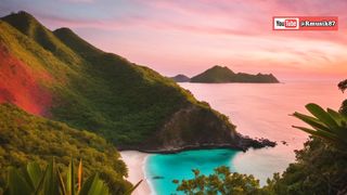 Surga Pasir Merah Muda di Indonesia