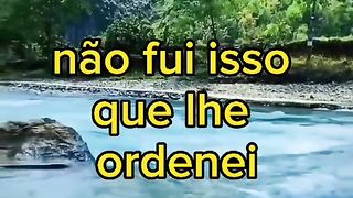não foi isso que lhe ordenei