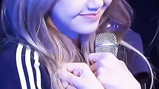 Beautiful girl Lisa black pink