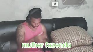 mulher fazendo marcação serrada