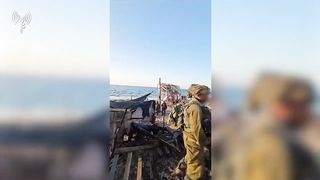 Israel War | Rocket Container Found on Gaza Beach | RCF
