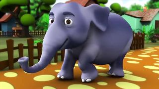 Hathi Raja Kahan Chale | Hindi Nursery Rhymes | Baby Rhymes | Kids Song | हाथी राजा कहाँ चले1