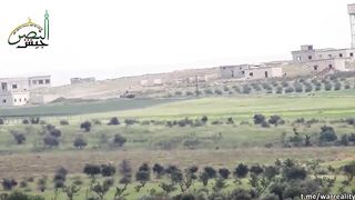 Conflict Footage | Jaish al Nasr TOW ATGM Hit on Regime BMP-1 2017 | RCF
