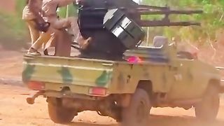 Sudan Conflict | RSF Fighters Firing Anti-Aircraft Gun | RCF