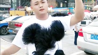 penjual rambut palsu gokil bikin ngakak#fyp