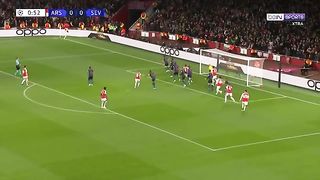 ARSENAL VS SEVILLA GOALS HIGHLIGHTINGS || (2-0)