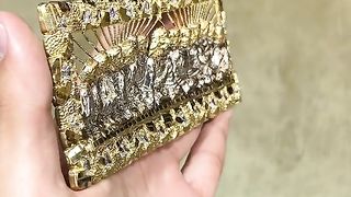 The Biggest Real Gold Nugget Last Supper Pendant in the USA