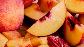 Holiday peach sweet, Dulce de melocotón navideño