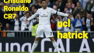 Cristiano Ronaldo ucl hatrick!