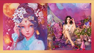 Splash paintings|Mid-Autumn Festival
