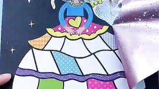 Daily Craft #14 Coloring with paper techniques