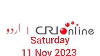 News Bulletin CRI online urdu News 66
