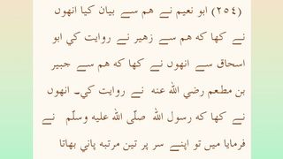 Hadees No 254,55,and 56// books//sahih bukhari//Hayat e tayiba