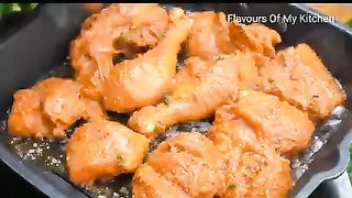 Grilled Chicken Tikka Recipe ♥️♥️♥️