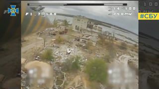 Ukraine Russia War | SBU Fighters Destroy Occupiers' Warehouse with Kamikaze Drones | RCF