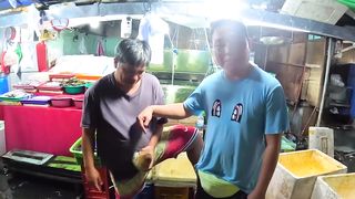 $100 Seafood Market Challenge in Philippines