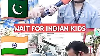 India vs pakistan -kids comparison About knowledge viral video in internet