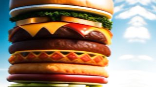 Have you ever thought about eating a giant burger in China ? - World facts 2