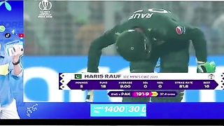 Good positive batting by Haris rauf