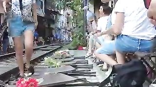 Train Street Vietnam