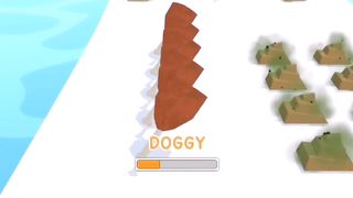 DOGGY RUN GAMEPLAY WALKTHROUGH ???????? - DOG SWEET ???? - ANDROID, iOS MOBILE - NEW UPDATE #SHORTS GAMES #0????