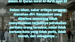 Perbedaan sabar dan ihklas