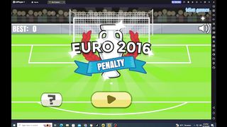 euro 2016 penalty - catch the ball without hands gameplay
