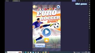 euro soccer sprint - Dribbling the ball until it falls into my heart gameplay
