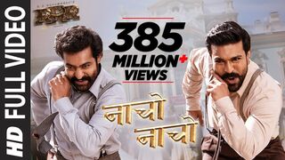 Naacho Naacho (Full Video) RRR - NTR, Ram Charan | M M Kreem | SS Rajamouli | Vishal Mishra & Rahul