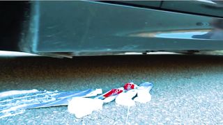 Crushing crunchy and soft things by car! EXPERIMENTAL CAR vs WATER SMILE BALLOONS