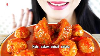 ASMR Meatball food from Indonesia
