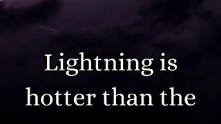 Nature is really exciting