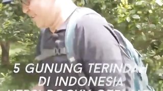 Indonesia's most beautiful mountain