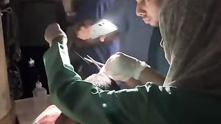 Gaza doctors work under the most difficult conditions at the Indonesian Hospital.