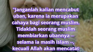 Jangan memotong uban