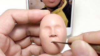 tutorial to make a face with the help of "CANDLE