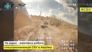 Ukraine Russia War | Alpha Group SBU Hits with FPV Drones near Avdiivka | RCF