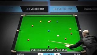 When Snooker Player Gets Angry.