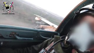 Ukraine Russia War | SU-25 Firing Rocket Pods | Cockpit View | RCF