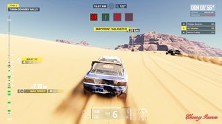 Dakar Desert Rally Car Chase