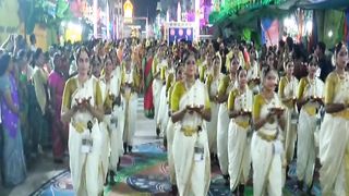 సింహ వాహనంపై యోగలక్ష్మీ అలంకారంలో శ్రీ పద్మావతి