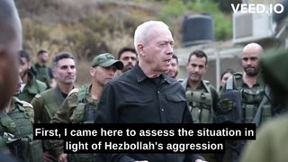 Israel War | Defense Minister's Beirut Threat | RCF