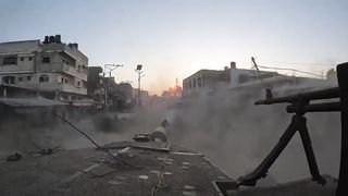 Israel Conflict | Merkava Mk 3 Footage: 551st Reserve Brigade in Northern Gaza | RCF