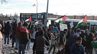 Free Palestine protest