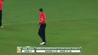 6 - 6 - 6 - Shahid Afridi vs Chris Woakes - Pakistan vs England - 2nd T20I 2015 - PCB - MA2A.