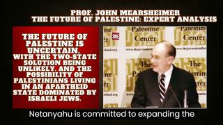Prof. John Mearsheimer | The Future of Palestine: Expert Analysis