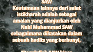 Sholat istikharah solusi menghadapi masalah